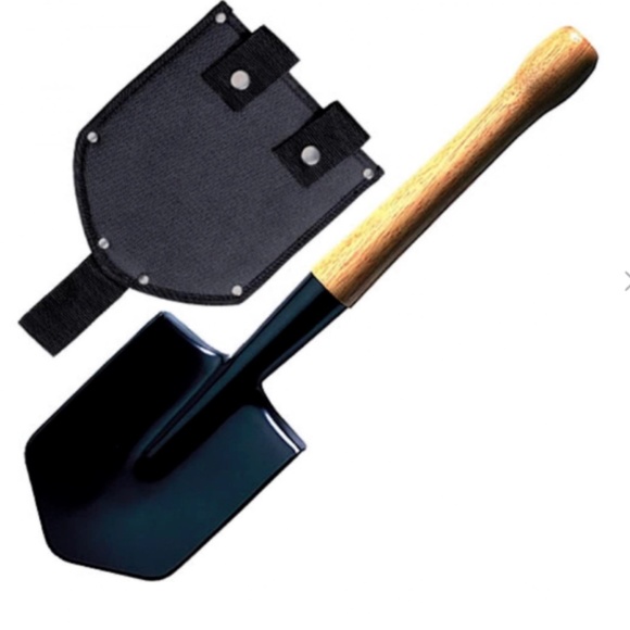 Cold Steel Special Forces Shovel 92SF 19.7" With Hardwood Handle And Sheath -NEW - Picture 1 of 3